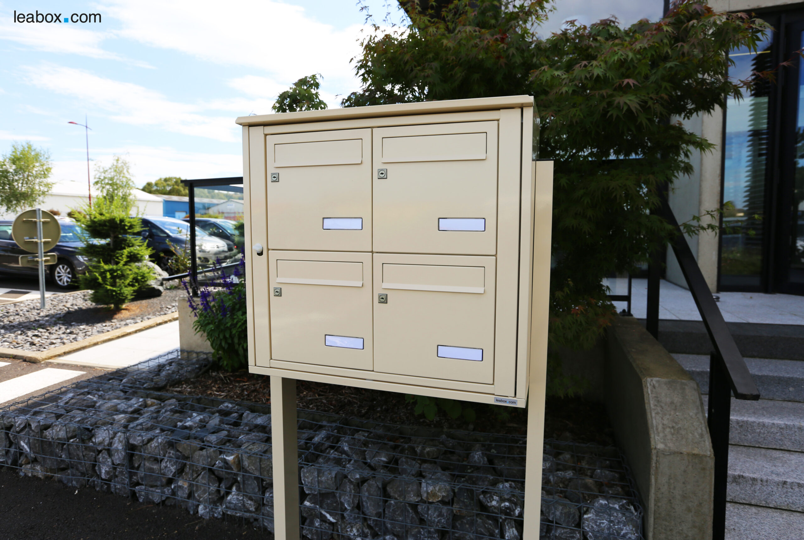 Bloc boites aux lettres extérieur leabox.com